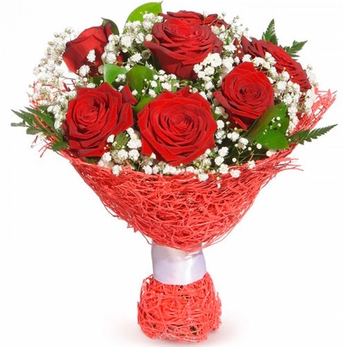 7 adet kırmızı gül buketi  Çankırı çiçek gönderme sitemiz güvenlidir 