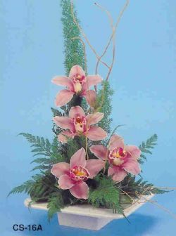  Çankırı çiçek servisi , çiçekçi adresleri  vazoda 4 adet orkide 