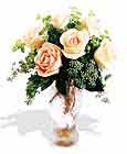 Çankırı çiçek yolla , çiçek gönder , çiçekçi   6 adet sari gül ve cam vazo