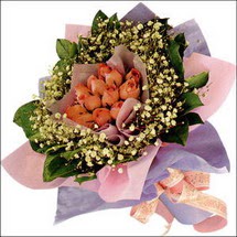 11  adet  gül ve   elyaflar   Çankırı online çiçekçi , çiçek siparişi 