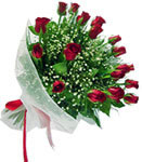  Çankırı İnternetten çiçek siparişi  11 adet kirmizi gül buketi sade ve hos sevenler