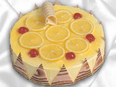 taze pastaci 4 ile 6 kisilik yas pasta limonlu yaspasta  Çankırı çiçekçi telefonları 