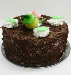 4 ile 6 kisilik yas pasta çikolatali leziz pastane ürünü  Çankırı çiçek , çiçekçi , çiçekçilik 