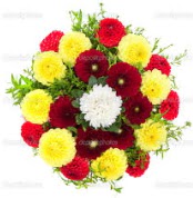  Çankırı online çiçekçi , çiçek siparişi  13 adet mevsim çiçeğinden görsel buket