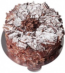 4 Kişilik Parça Çikolatalı yaş pasta